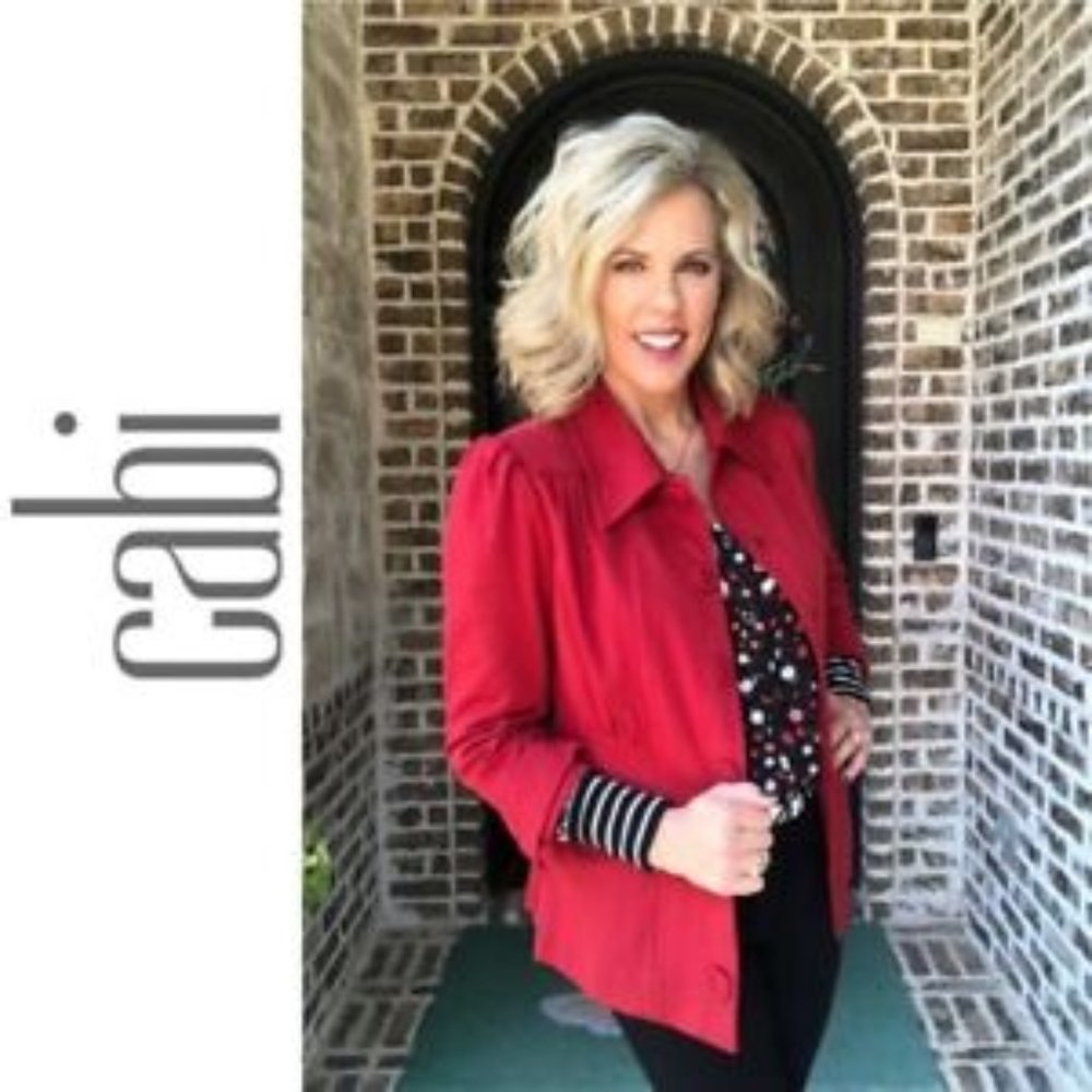 CABI RED SPENCER JACKET SIZE S